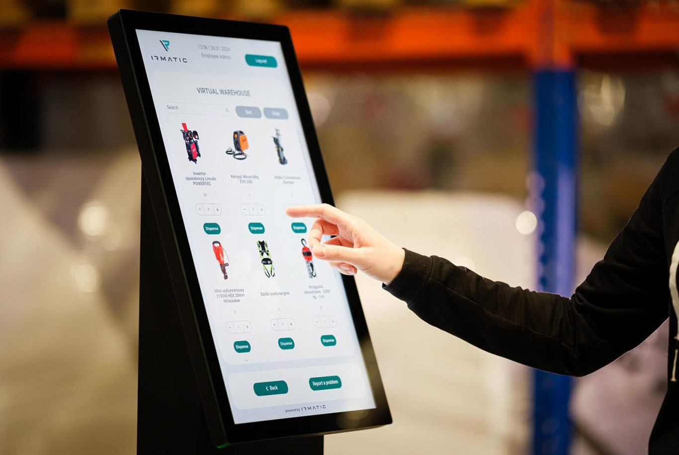 IRTouch Vending Machine IRMatic IRTouch Vending Machine