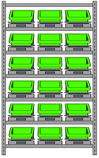 Secure Vending Solutions - Secure Scales 18 Bin Vending Machine Secure Vending Solutions - Secure Scales 18 Bin Vending Machine