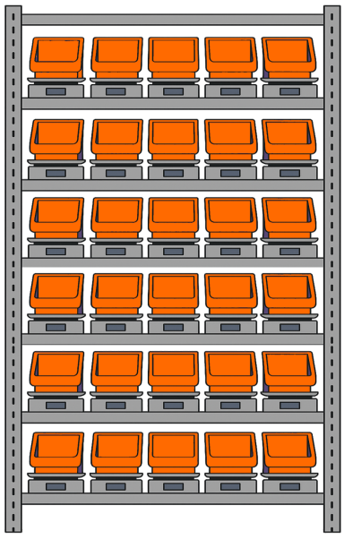 Secure Vending Solutions - Secure Scales 30 Bin Vending Machine Secure Vending Solutions - Secure Scales 30 Bin Vending Machine